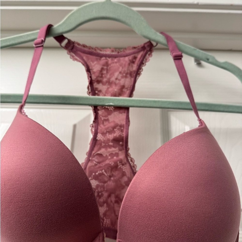 Victoria’s Secret Lace Racerback push up Bra